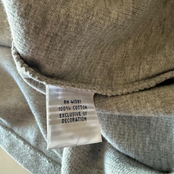 Polo Ralph Lauren Gray All Cotton Quarter Zip Pullover Sweater Mens NWT - Picture 5 of 5